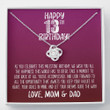 13th  Birthday Neaklace Love Knot Necklace Happy 13th Birthday Gift For Girl Milestone Birthday Gift For Her Unique Gift Necklace for Birthday - 1