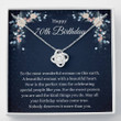 85th Birthday Necklace The Love Knot Necklace 85th Birthday Gift Her Eighty Fifth Birthday Gift Woman Friend 85th Birthday Friend Unique Gift Necklace for Birthday - 1