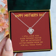 Pamaheart - Happy Mothers Day  Acceptance Letter  Love Knot Necklace Gift For Birthday Christmas Mothers Day - 1