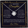 Daughter Necklaces From Mom - Daughter Gift From Mom Necklaces For Daughter From Mom Mother Daughter Necklace Gifts For Daughters From Mothers Jewelry Gift For Badass Daughter On Birthday Christmas Graduation - 1