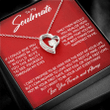 To My Soulmate Necklace Gift - How Special You Are To Me Forever Love Necklace LX019C - 1