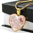 Memorial Heart Necklace As long as I Breathe youll be Remembered Memorial Gift LX347C - 1