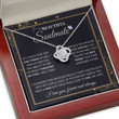 To My Smokin Hot Soulmate Necklace - Wife Gifts From Husband To My Wife Necklace Girlfriend Gifts Includes Message Card and Gift Box - 1