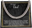 Necklace For Dad Cuban Link Chain Birthday gift for dad Gift for Men Christmas Gift for Men-Cubank Link Chain - 1