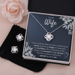 Gifts For Wife Birthday Gifts From Husband Necklace Valentines Day Find You Sooner Jewelry Box Pendant Personalized Custom Made Romantic Gift For My Best Wife Ever - 2