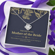 Wedding Necklace Gift Mother of The Bride Gift from Daughter Mother of The Bride Necklace Present for Mom on Weddings Day and Gift Box styles On Birthday Christmas Anniversary - 2