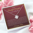 Wedding Gift for Bride from Mom Necklace to Daughter on Wedding Day from Mother Necklace Gift For Bride - 2