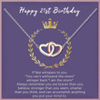 21st Birthday Necklace 21 Year Old Birthday Gifts for Her - Jewelry Gifts for 21 Year Old Female Happy 21st Birthday Gifts Ideas for Daughter Women - 1