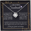 To My Smokin Hot Soulmate Necklace - Wife Gifts From Husband To My Wife Necklace Gift for Her Romantic Girlfriend Gifts Includes Message Card and Gift Box - 2