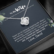 Necklace For Wife From Husband - Love Necklace Gifts Ideas For Wife Love Gifts To My Future Wife - Jewelry For Her On Romantic Anniversary Birthday Valentines Mothers Day - 2
