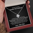 Pamaheart - To My Stunning Smokin Hot Soulmate  Straighten Your Crown  Love Knot Necklace Gift For Birthday Christmas Mothers Day - 2
