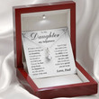 To My Daughter My Happiness Necklace - You Are The Beat Of My Heart - Alluring Beauty Necklace - 4