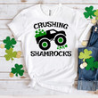 St Patrick's Day Shirts, Funny St Patricks Day Shirts, Crushing Shamrocks 2ST-01 T-Shirt