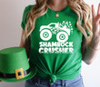 St Patrick's Day Shirts, Shamrock Crusher irish Monster Truck 1STW 14 Sweatshirt