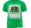 St Patrick's Day Shirts, Patrick Day Shirt Irish Monster Truck Shamrock Boys 1ST-13 Bleach T-Shirt