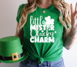 St Patrick's Day Shirts, Little Mister Lucky Shamrock 1STW 24 Sweatshirt