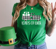 St Patrick's Day Shirts, Loads Of Luck Shirt, Shamrock Truck 1STW 16 Sweatshirt