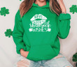 St Patrick's Day Shirts, Irish Kisses And Shamrock Wishes Shamrock 1STW 35 Sweatshirt
