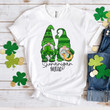 Gnomes St Patrick's Day Shirts, Shamrock Shirt, Shenanigan Squad 3ST-310 T-Shirt
