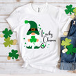 Gnomes St Patrick's Day Shirts, Gnome Shamrock Shirt, Lucky Charm 3ST-74 T-Shirt