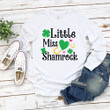 Cute St Patrick's Day Shirts, Irish Shirt, Little Miss Shamrock 3ST- 318 T-Shirt