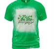 Happy St Patrick's Day Shirts, Shamrock Shirt, Here For The Shenanigans 3ST-17 Bleach Shirt