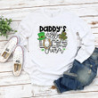 St Patrick's Day Shirts, Lucky Daddy Shirt, Leopard Shamrock Shirt, Little Lucky Charm 4ST-3321 T-Shirt