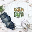 St Patrick's Day Shirts, Keep Calm And Irish On T-Shirt 4ST-3315 T-Shirt