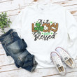 St Patrick's Day Shirts, Leopard Shamrock Shirt, Not Lucky Just Blessed 4ST-3496 T-Shirt