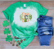 St Patrick's Day Shirts, Daddy Lucky Shirt, One Lucky Dad 4ST-3519 Bleach Shirt