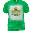 Funny St Patrick's Day Shirts, Irish Shirt, Mister Lucky 4ST-3525 Bleach Shirt