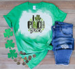 St Patrick's Day Shirts, Shamrock Shirt, I Pinch Back 4ST-3512 Bleach Shirt