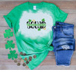 St Patrick's Day Shirts, Shamrock Shirt, Shenanigans Squad 5SP-80 Bleach Shirt