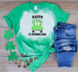 St Patrick's Day Shirts, Happy St Patricks Day 5SP-16 Bleach Shirt