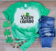 Happy St Patrick's Day Shirts Shamrock Irish, Lucky Charm 5SP-53 Bleach Shirt
