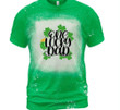 St Patrick's Day Shirts, Dad Shamrock Shirt, One Lucky Dad Irish 5SP-68 Bleach Shirt