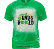 St Patrick's Day Shirts Shamrock Irish, Bad And Boozy 5SP-5 Bleach Shirt
