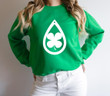 St Patrick's Day Shirts, Shamrock Irish Shirt, Lucky Clover 2ST-27W Sweatshirt