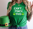 St Patrick_s Day Shirts, Can_t Pinch This 2ST-21W Sweatshirt