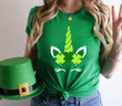 St Patrick's Day Shirts, Cute Unicorn Irish Shirt 2ST-28W Sweatshirt
