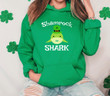 St Patrick's Day Shirts, Shamrock Shark 2ST-22W Sweatshirt