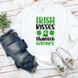 St Patrick's Day Shirts, Irish Kisses & Shamrock Wishes 5SP-31 T-Shirt