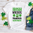 St Patrick's Day Shirts, Irish Kisses & Shamrock Wishes 5SP-31 T-Shirt