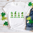 St Patrick's Day Gnomes Shirt, Gnomes Shirt, Happy St Patrick's Day Shirt, Luck 5SP-45 T-Shirt