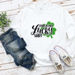 St Patrick's Day Shirts, Lucky Shamrock Shirt, This Is My Lucky Shirt 5SP-89 T-Shirt