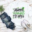Happy St. Patrick?s Day, Patrick Day Lucky Gnomes Shirt 5SP-23 T-Shirt