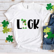 St Patrick's Day Gnomes Shirt, Gnomes Shirt, Happy St Patrick's Day Shirt, Luck 5SP-46 T-Shirt