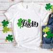 Happy St Patrick's Day Shirts Shamrock Irish, Lucky 5SP_49 T-Shirt