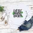 St Patrick's Day Shirts, Little Miss Lucky Shirt 5SP-42 T-Shirt