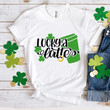 Happy St Patrick's Day Shirts Shamrock Irish, Lucky Latte Shirt 5SP_51 T-Shirt